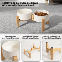 PTOBER ceramic bowls are dishwasher-safe for easy cleanup after meals.