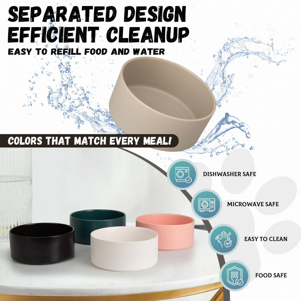 PTOBER matte-finish ceramic dish adds modern style to home decor.