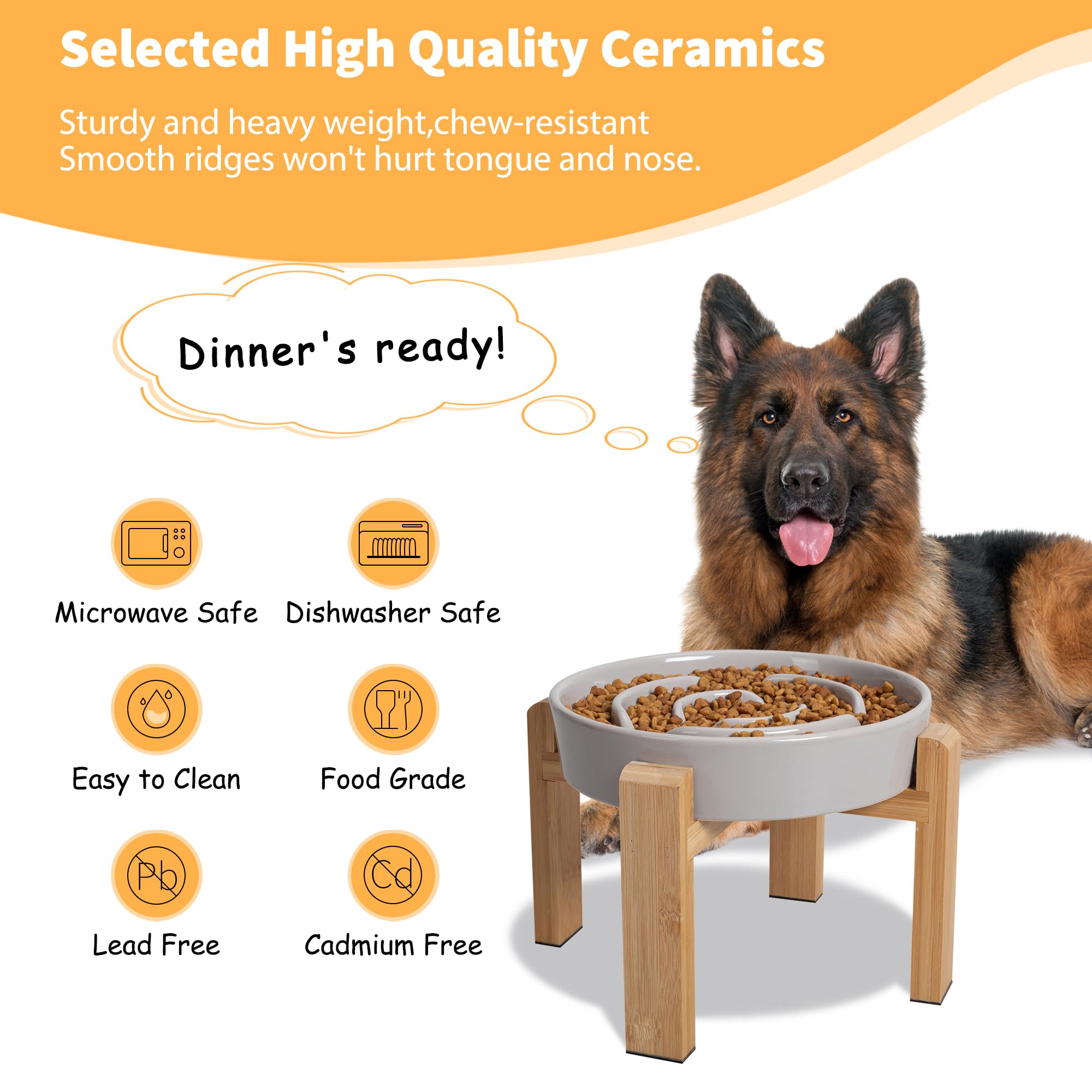 PTOBER slow-eating time demo shows extended mealtime for dogs.