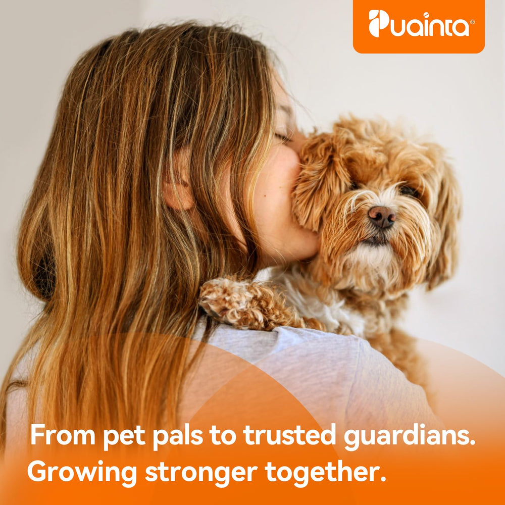 PUAINTA 8oz bottle packaging image for durable pet care