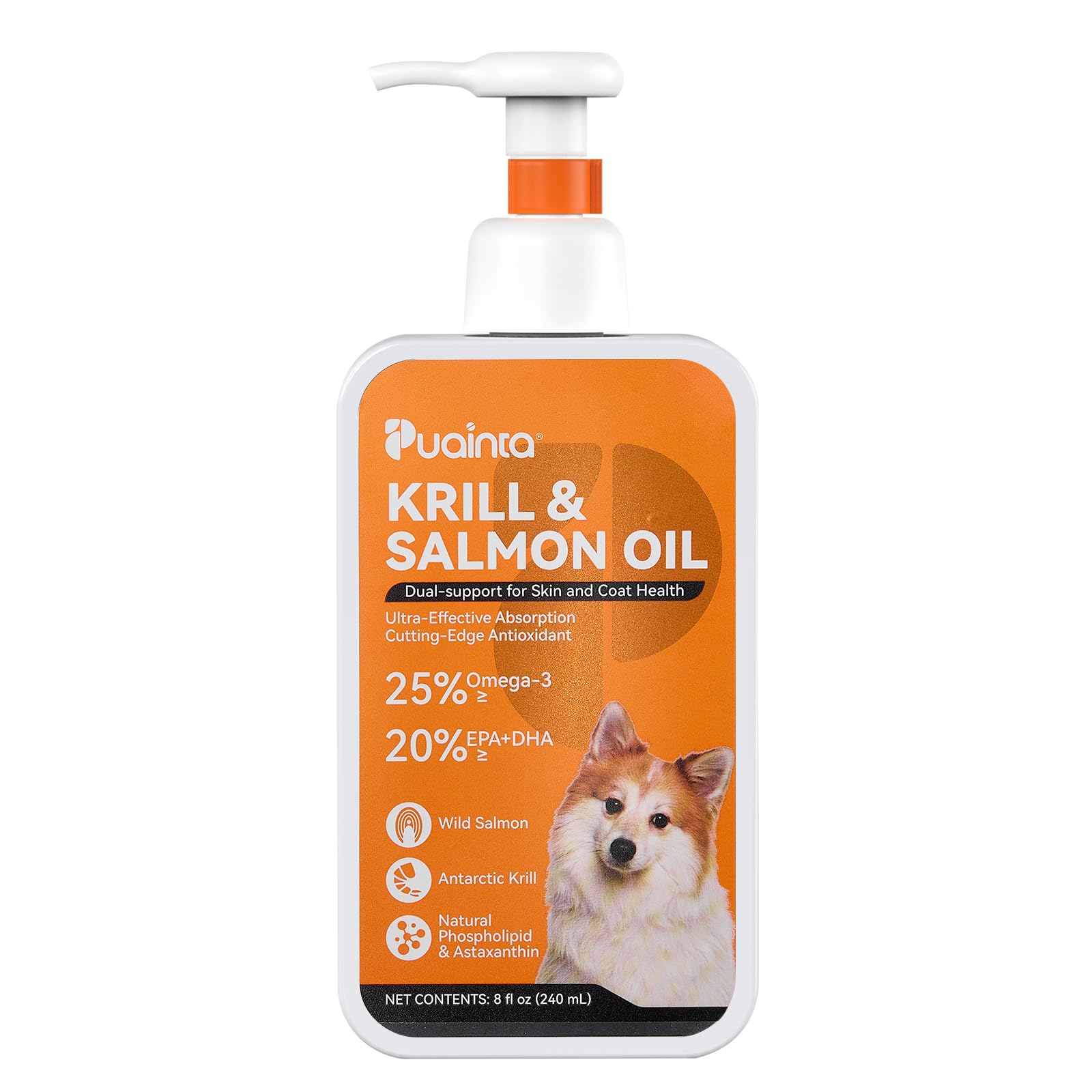 PUAINTA bottle-drops-dollop-ready for even mixing into meals.