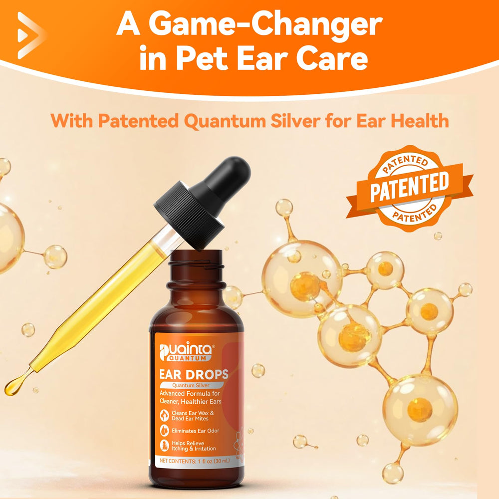 PUAINTA dog ear drops finger cots for mess-free use.