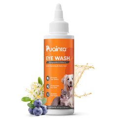 PUAINTA dog eye drops bottle for gentle daily eye care.