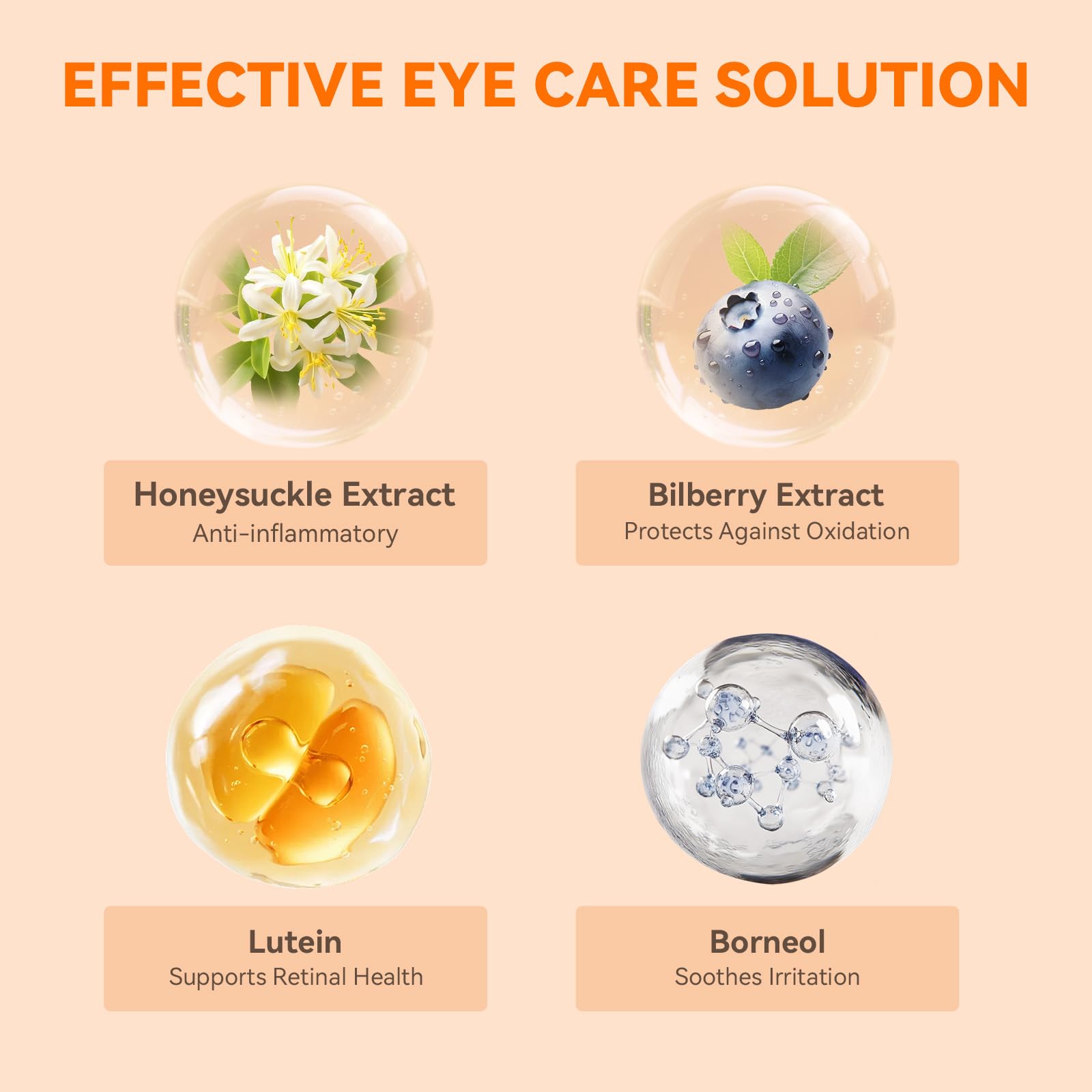 PUAINTA eye irritation relief closeup highlights soothing potential.