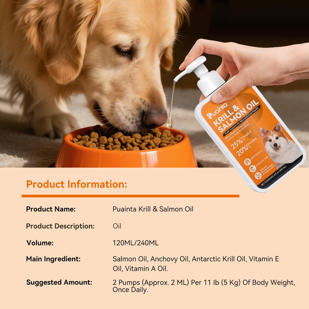 PUAINTA rich-flavor-dog-cat-oil remains appealing to picky eaters during meals.