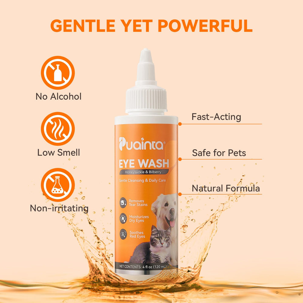 PUAINTA safe for dogs and cats in an alcohol-free, low-odor solution.