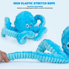 Pubialo Octopus Tug soft plush material image emphasizing cuddly texture