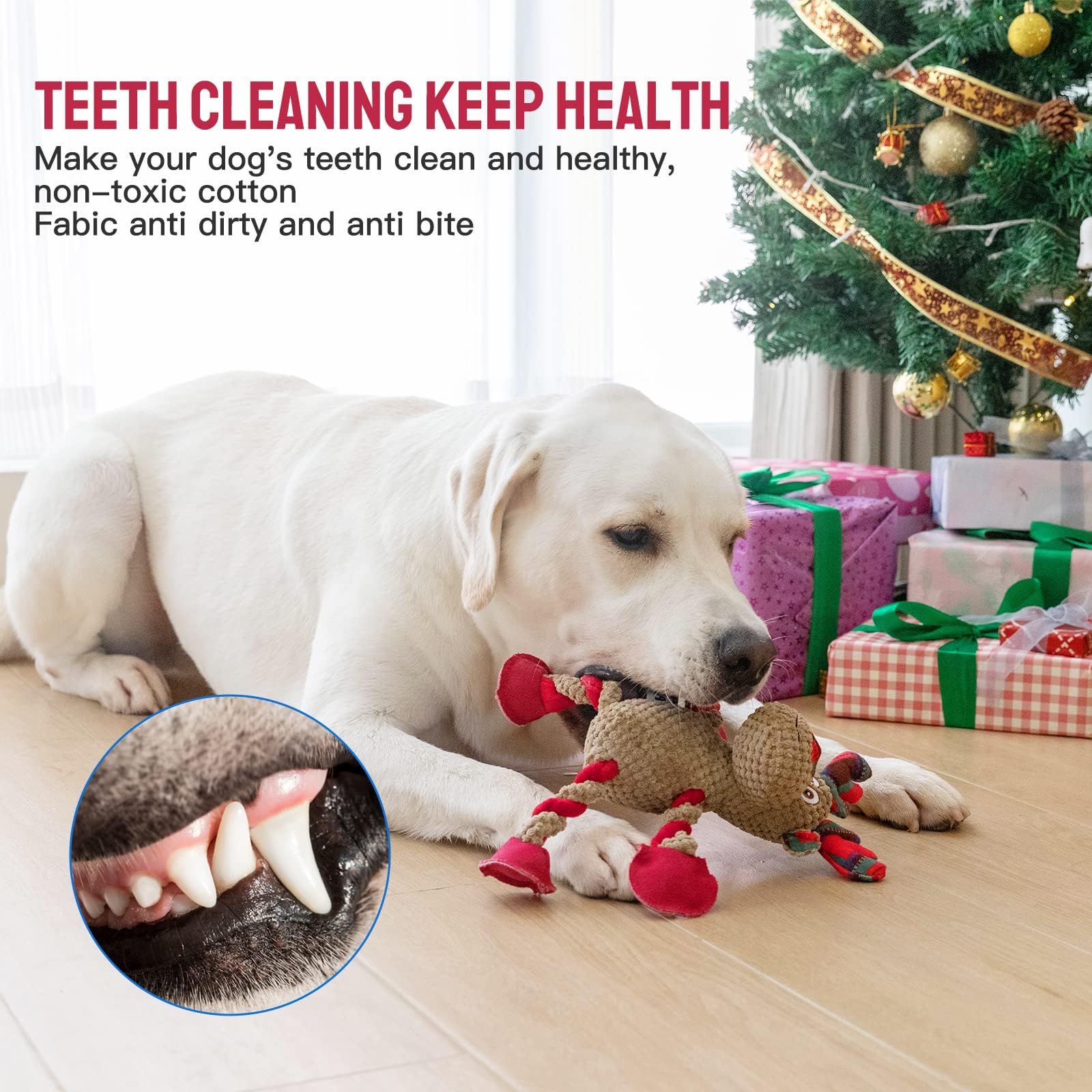 Pubialo safe-chew plush uses non-toxic materials for indoor or outdoor use.