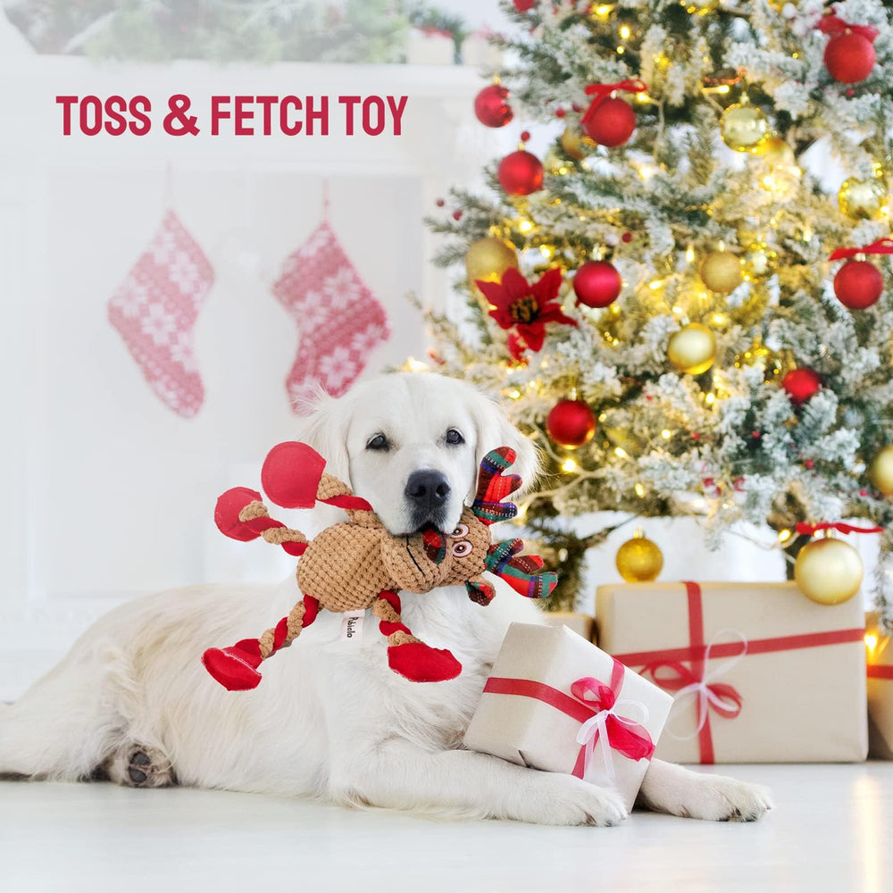 Pubialo plush toy features crinkle ears and tails for extra excitement.