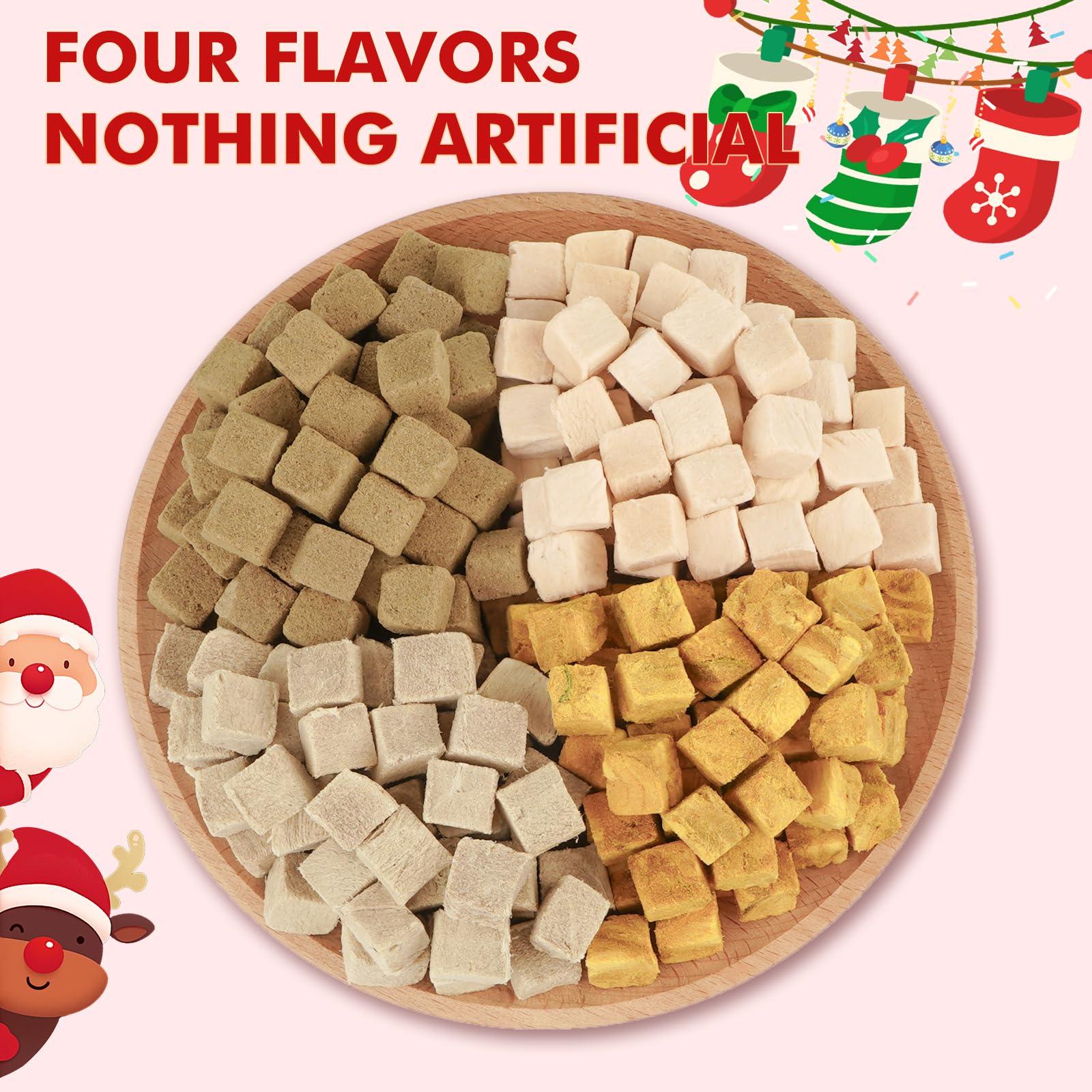 Puddonio freeze-dried salmon treat bag tasty protein snack for active dogs