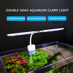 PUEUTU two-bar setup for lighting two tanks or wide coverage.