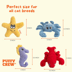 Puffy Crew crinkle-paper toy highlights engaging sound and excitement