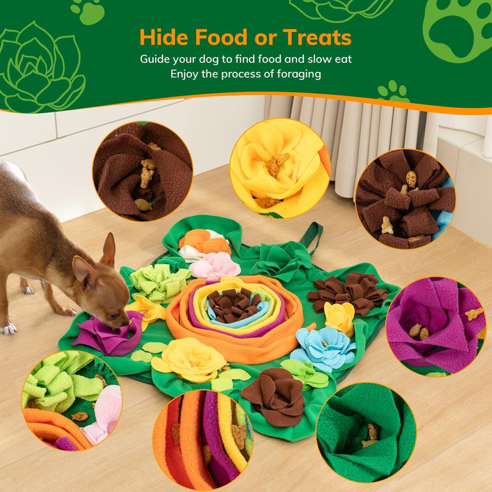 PUHOHUN Snuffle Mat fabric pattern, reinforcing scent training through exploration.