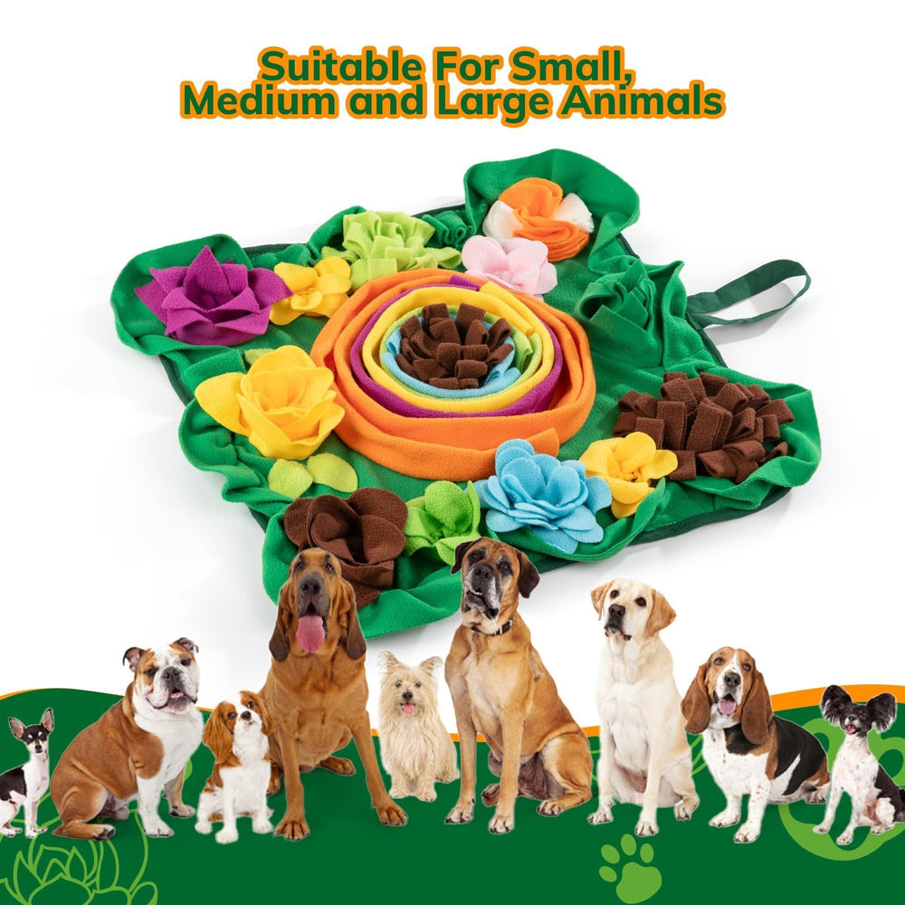 PUHOHUN Snuffle Mat multiple modes for varied play and challenge.