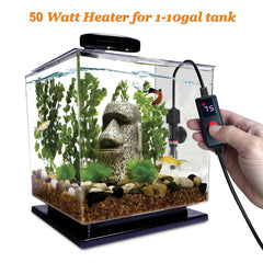 PULACO 50W heater external controller enables precise temperature adjustment for betta tanks