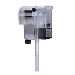 Pulaco Ultra Quiet Hang-On Filter shows quick setup for small tanks and easy maintenance.