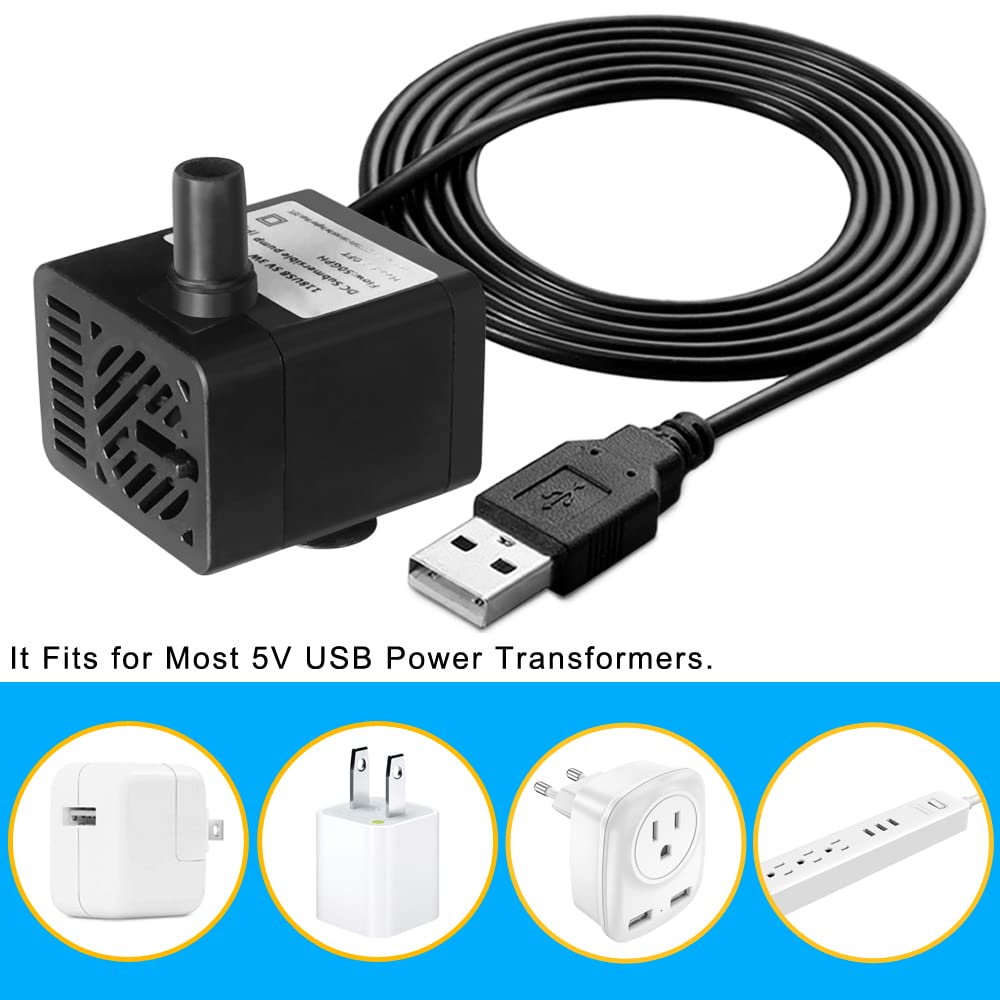 Pulaco USB power minimizes risk of electric leakage near water.