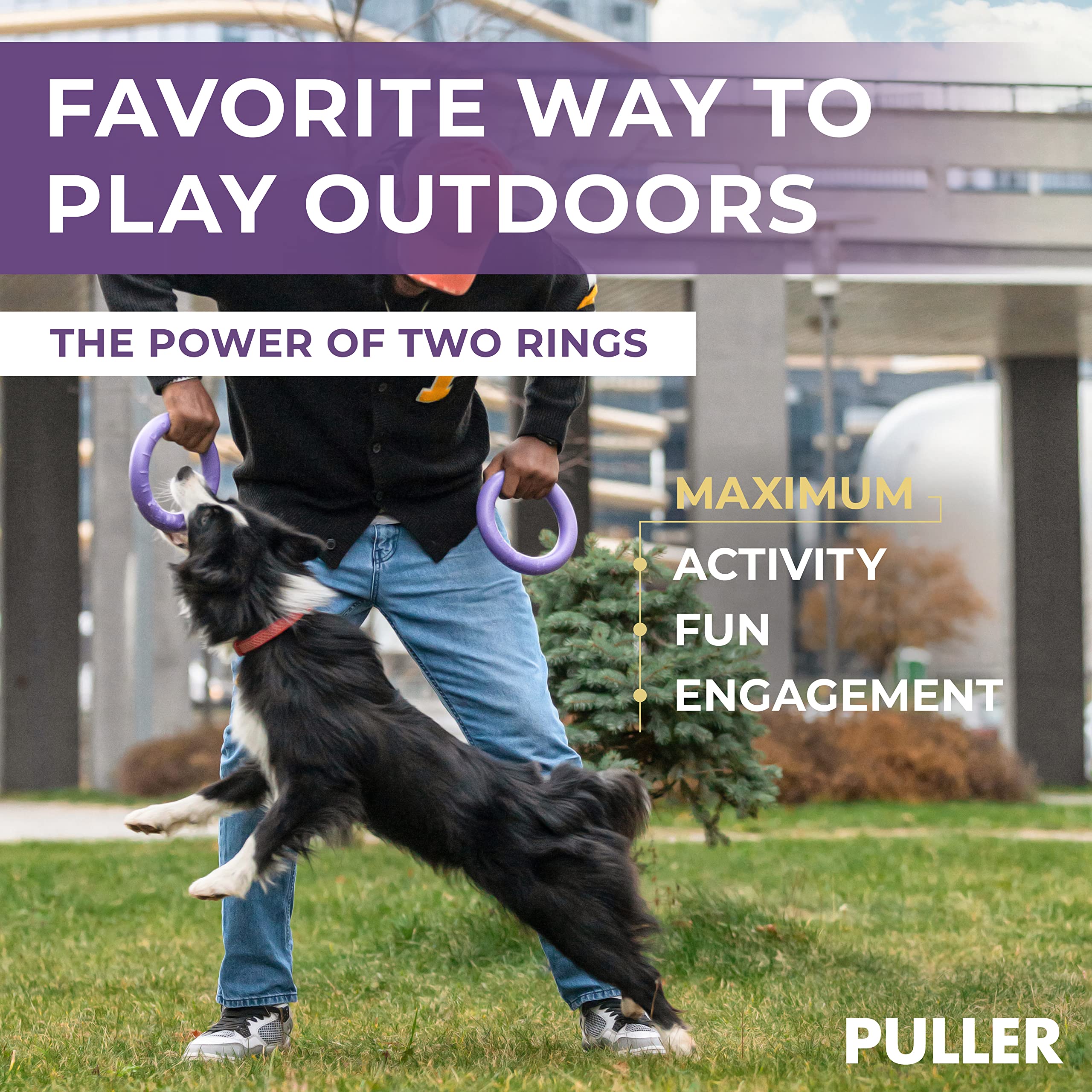 COLLAR Puller soft Frisbee-alt emphasizes safe chewing and soft landings