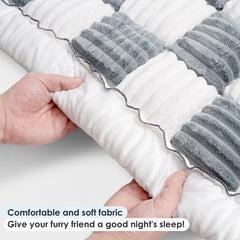 PulseFay dog couch cover double-layer padding adds comfy protection