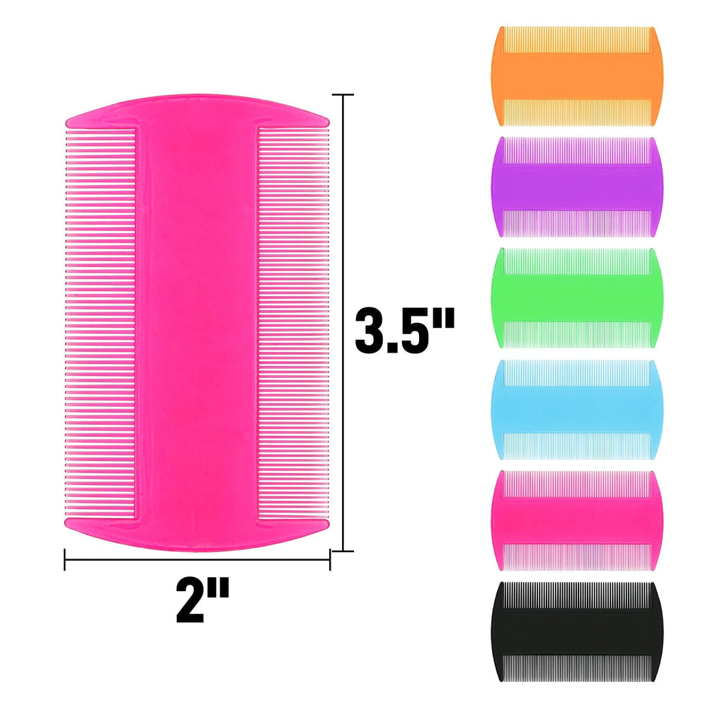 Pumtus double-sided teeth design for fleas and detangling with gentle precision