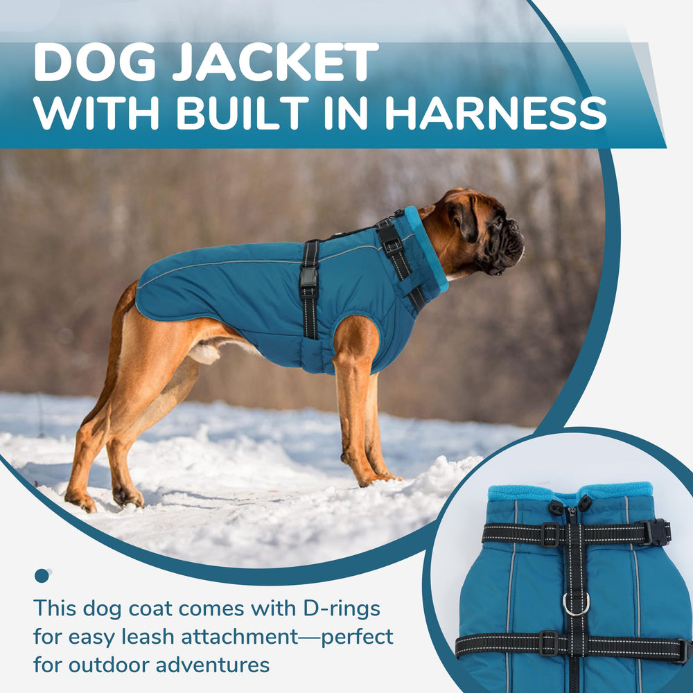 PUMYPOREITY warm fleece inner coat delivers cozy warmth during chilly morning strolls.