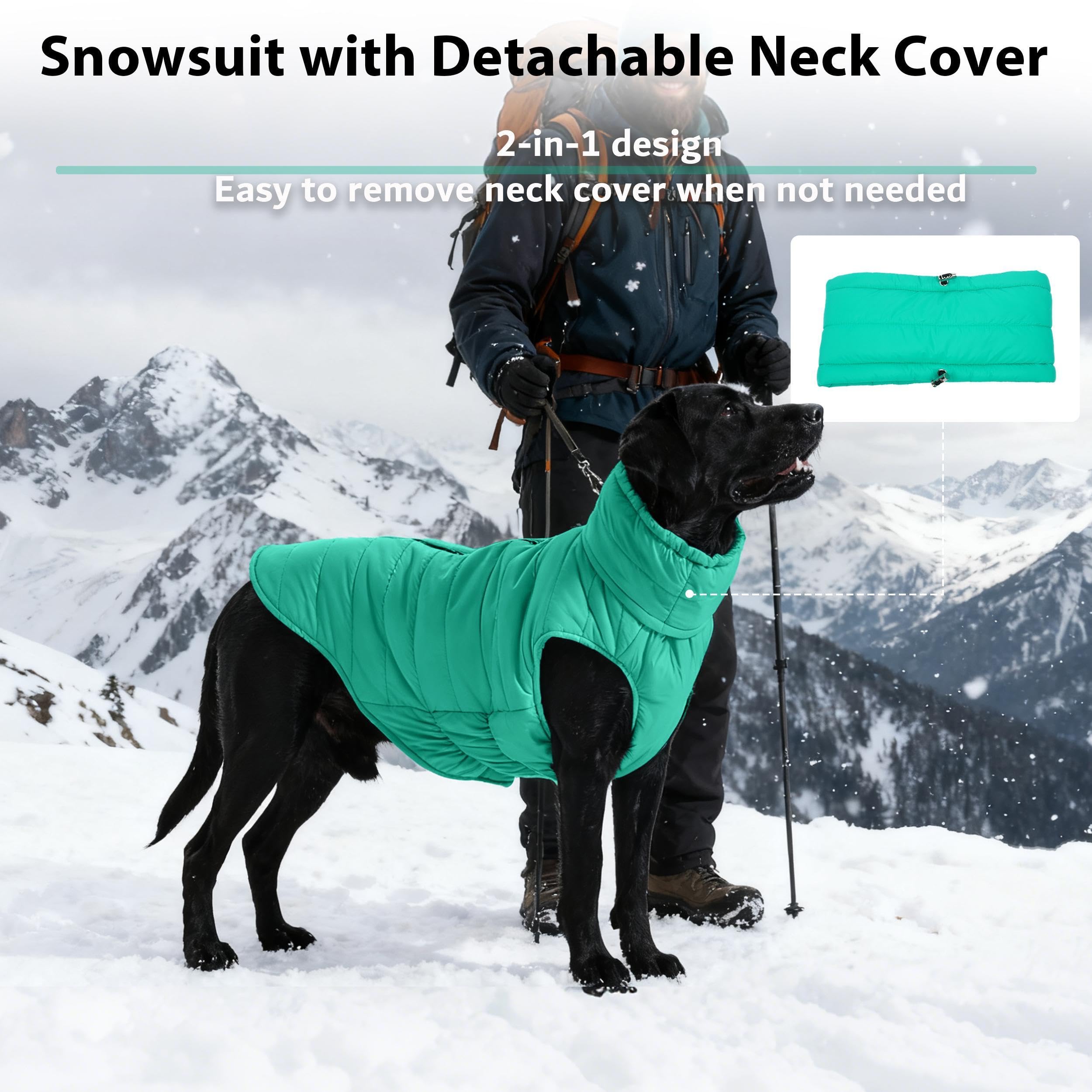 PUMYPOREITY coat features secure anti-slip zipper for easy on-off