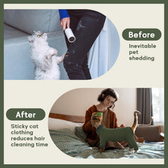 PUMYPOREITY soft cat sweater stretch-fit for easy on/off and comfortable wear