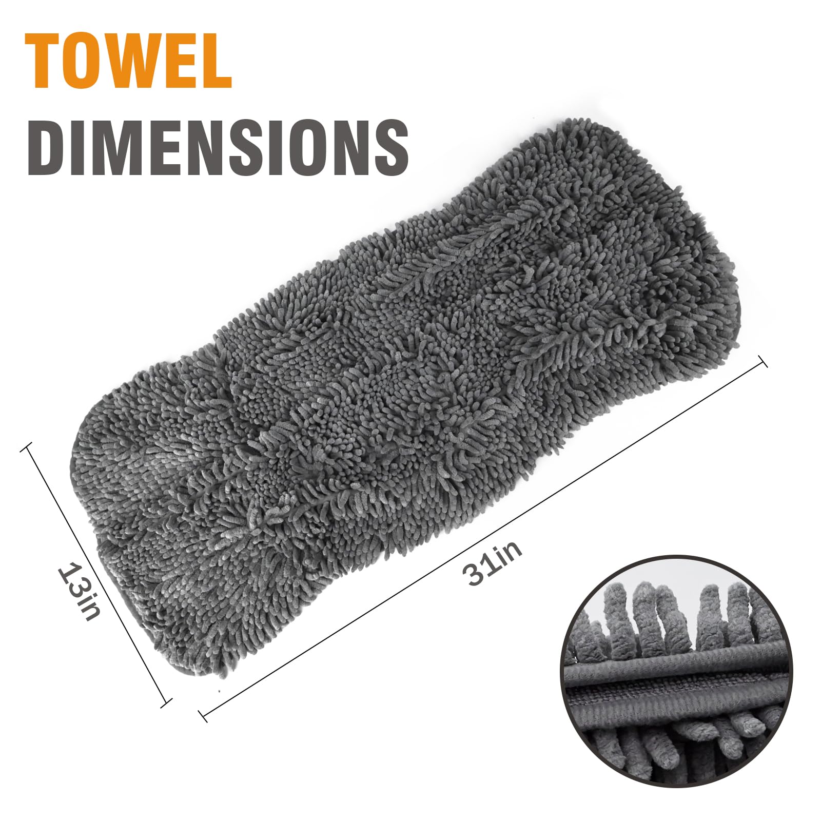 Puomue soft plush pet towel highlights luxurious touch during grooming.