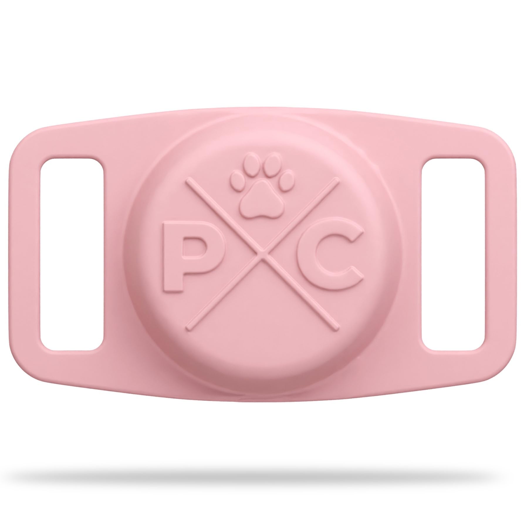 Pup Culture AirTag case collar holder on dog collar enables secure real-time tracking