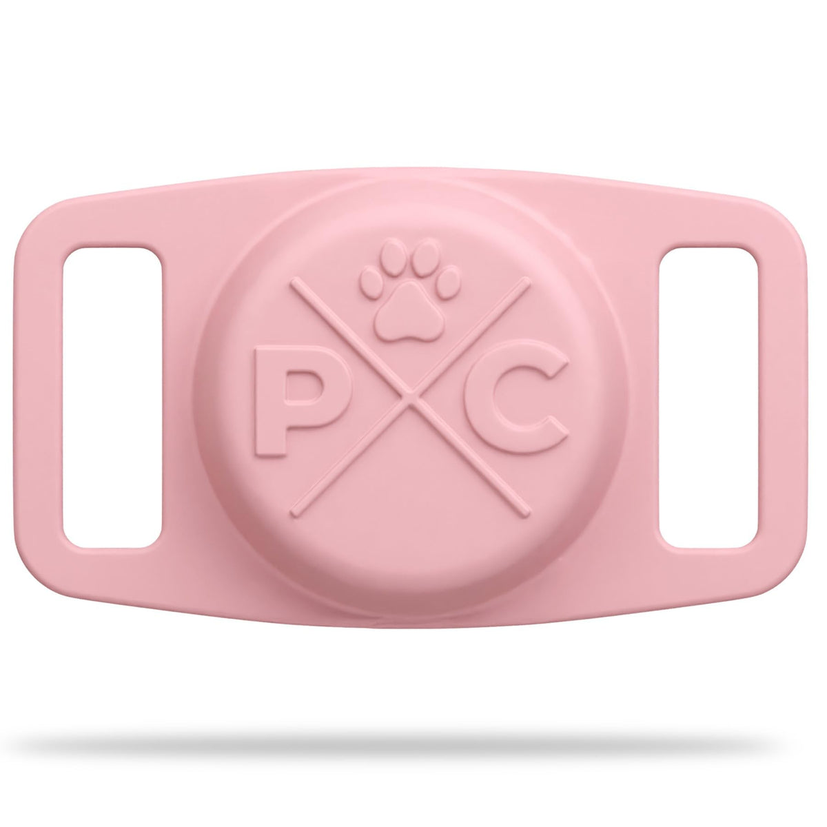 Pup Culture AirTag case collar holder on dog collar enables secure real-time tracking