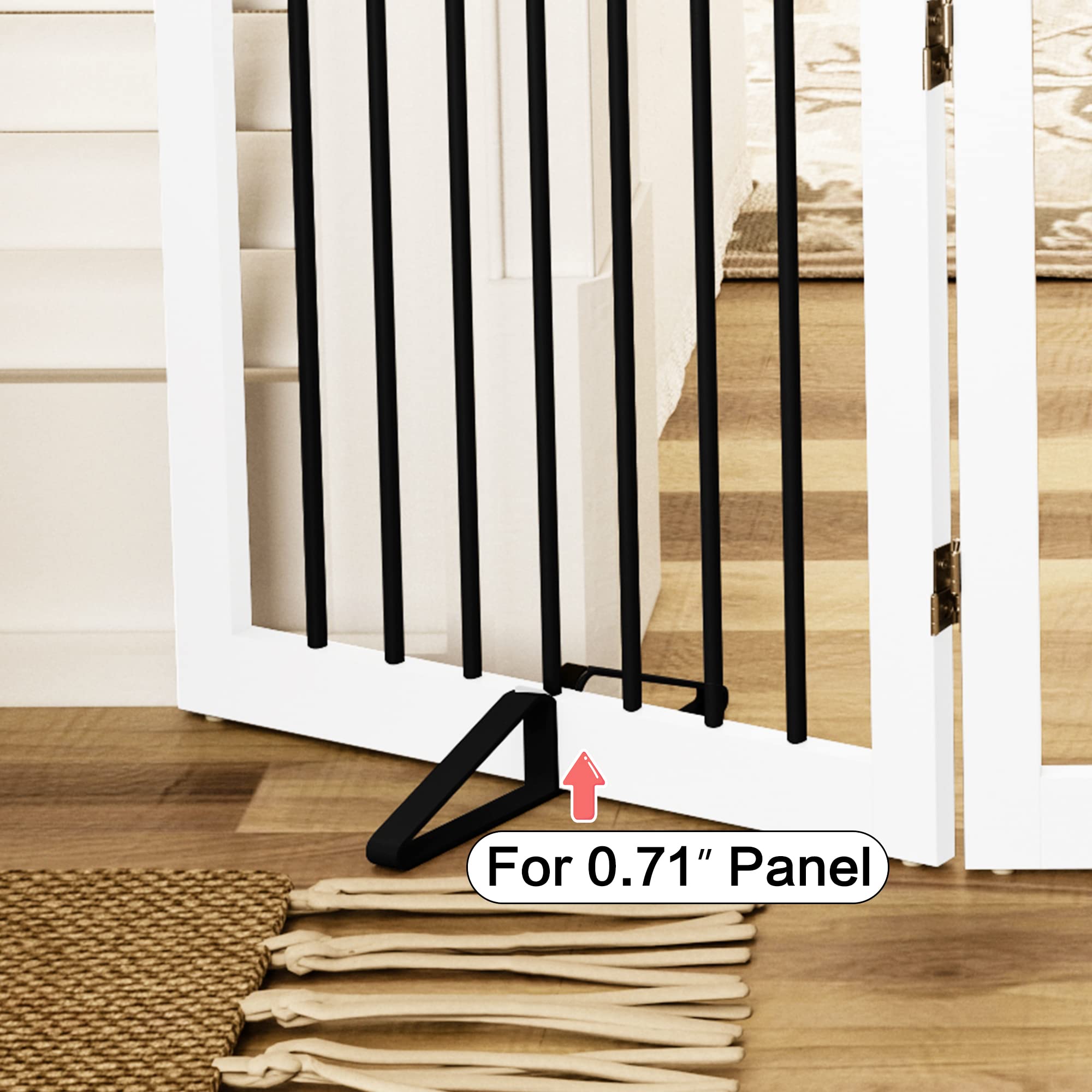 PUPETPO dimension guide shows 0.71-inch panel compatibility