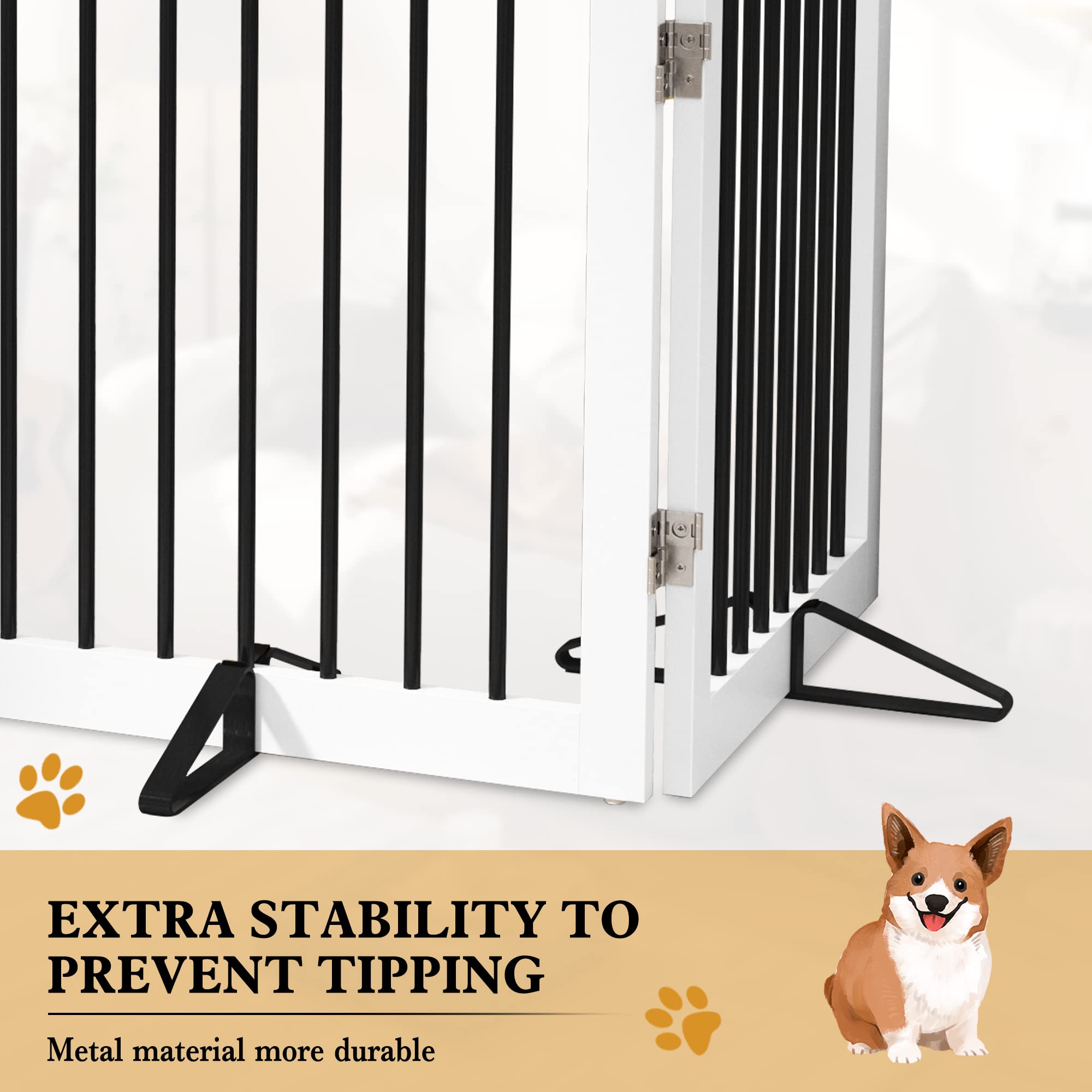 PUPETPO two-foot pack ready for wooden gate setups