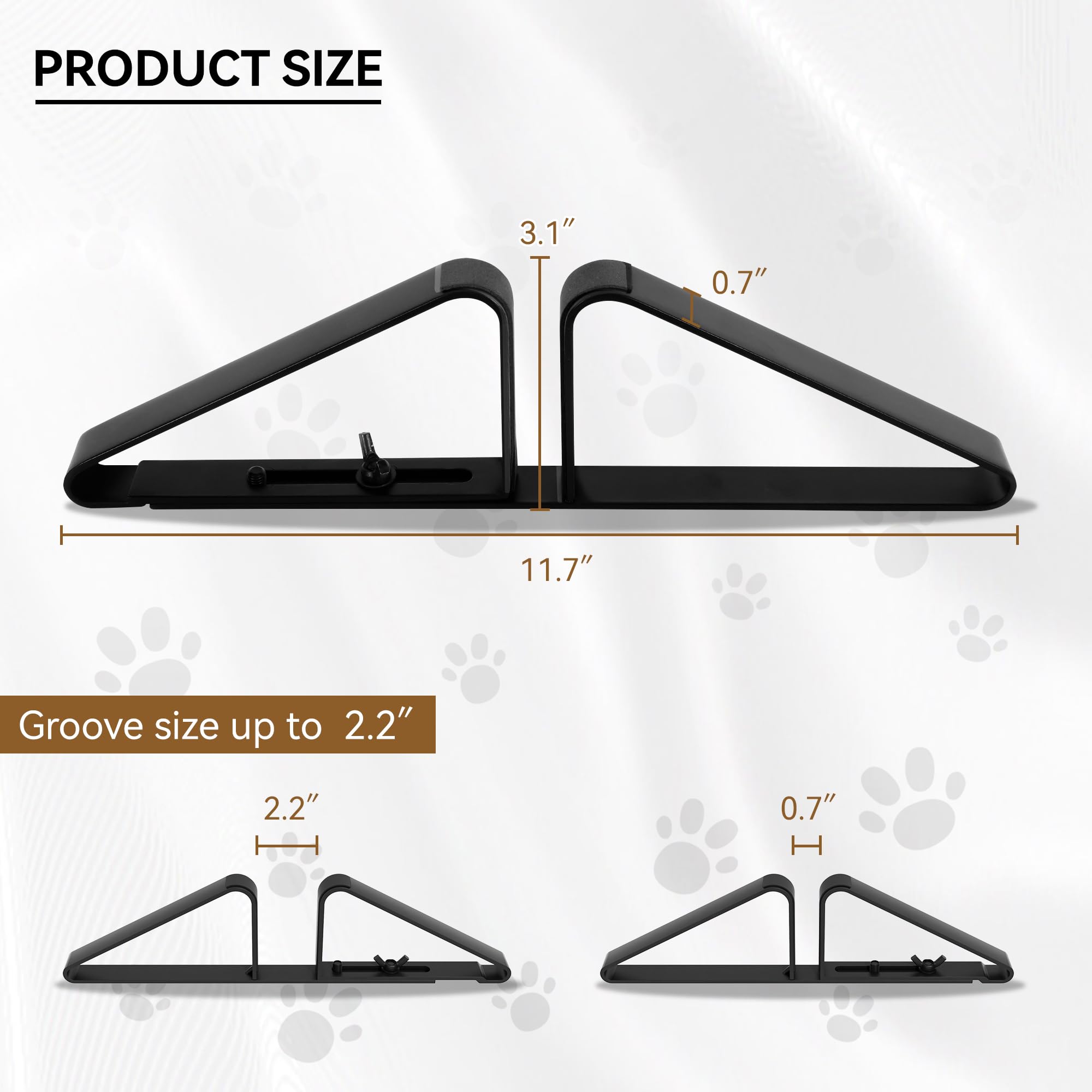 PUPETPO Support Feet anti-slip pads protect floors with strong grip.