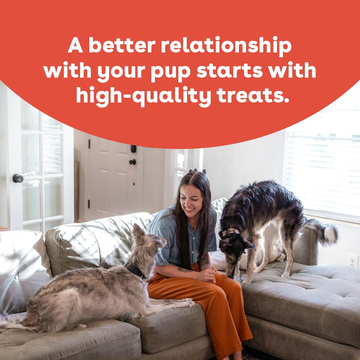 Pupford Bully Stick Rings teething use on puppies.