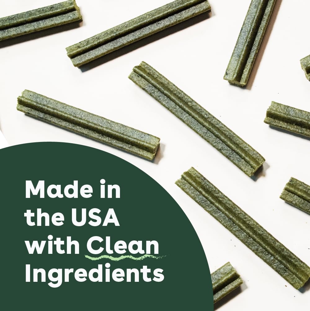 Pupford dental chews ingredients label underscores natural, limited ingredients