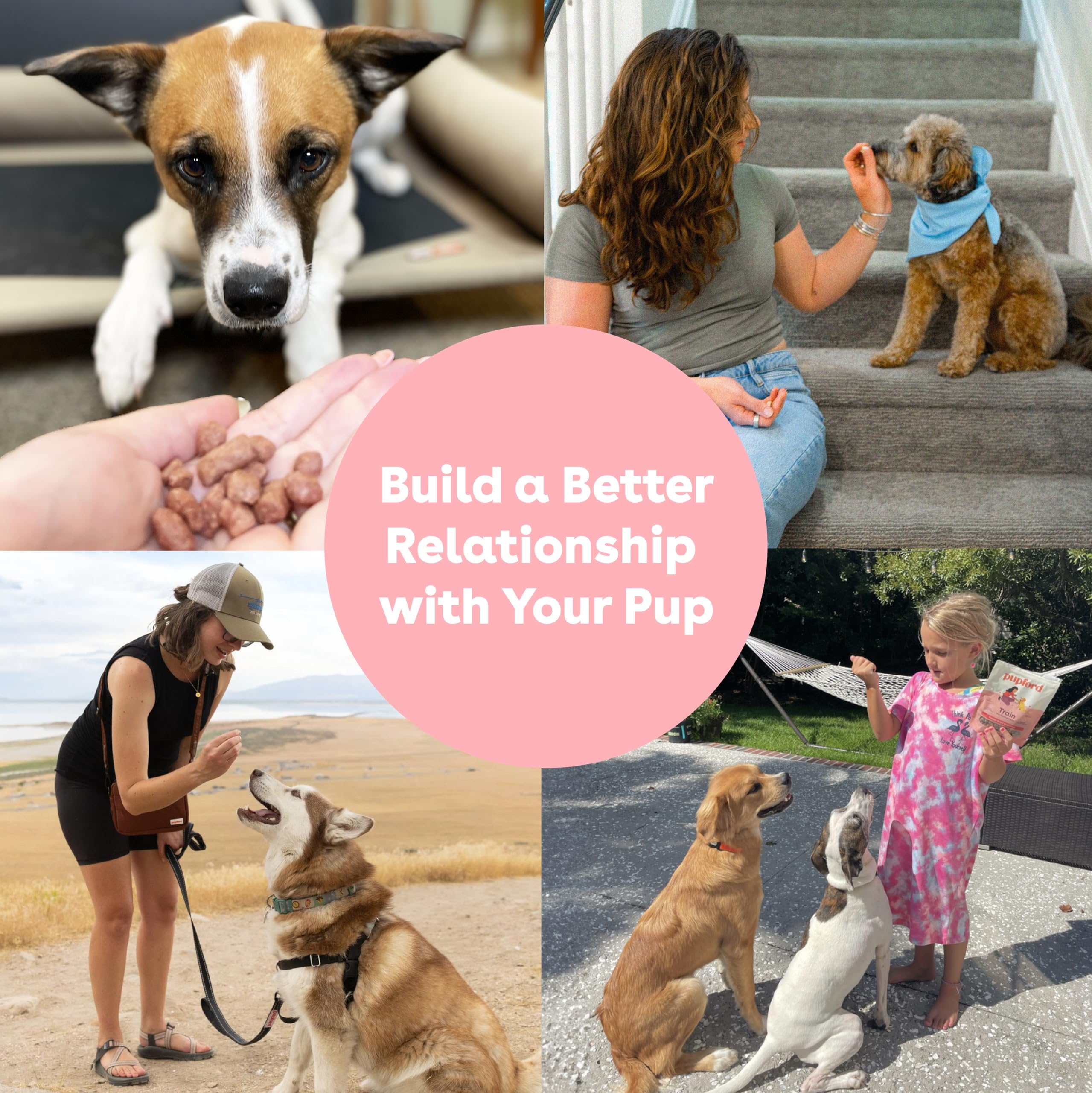 Pupford Freeze Dried Training Treats bag reseal close-up, keeps treats fresh between sessions