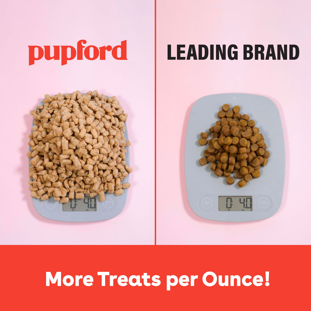 Pupford Freeze Dried Training Treats puppy-smile scene, flavor that appeals to young dogs