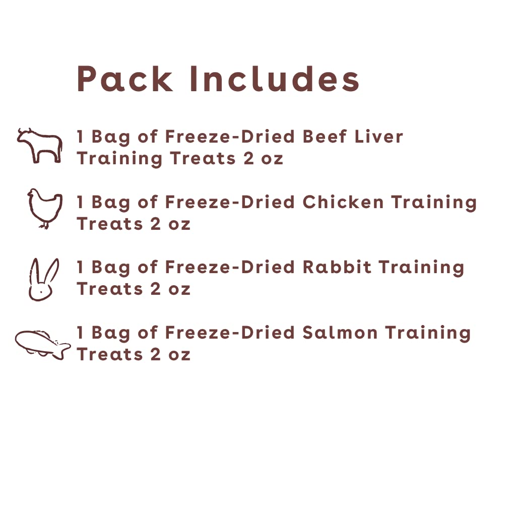Pupford Freeze Dried Beef Liver 2oz image—high-protein reward during training.