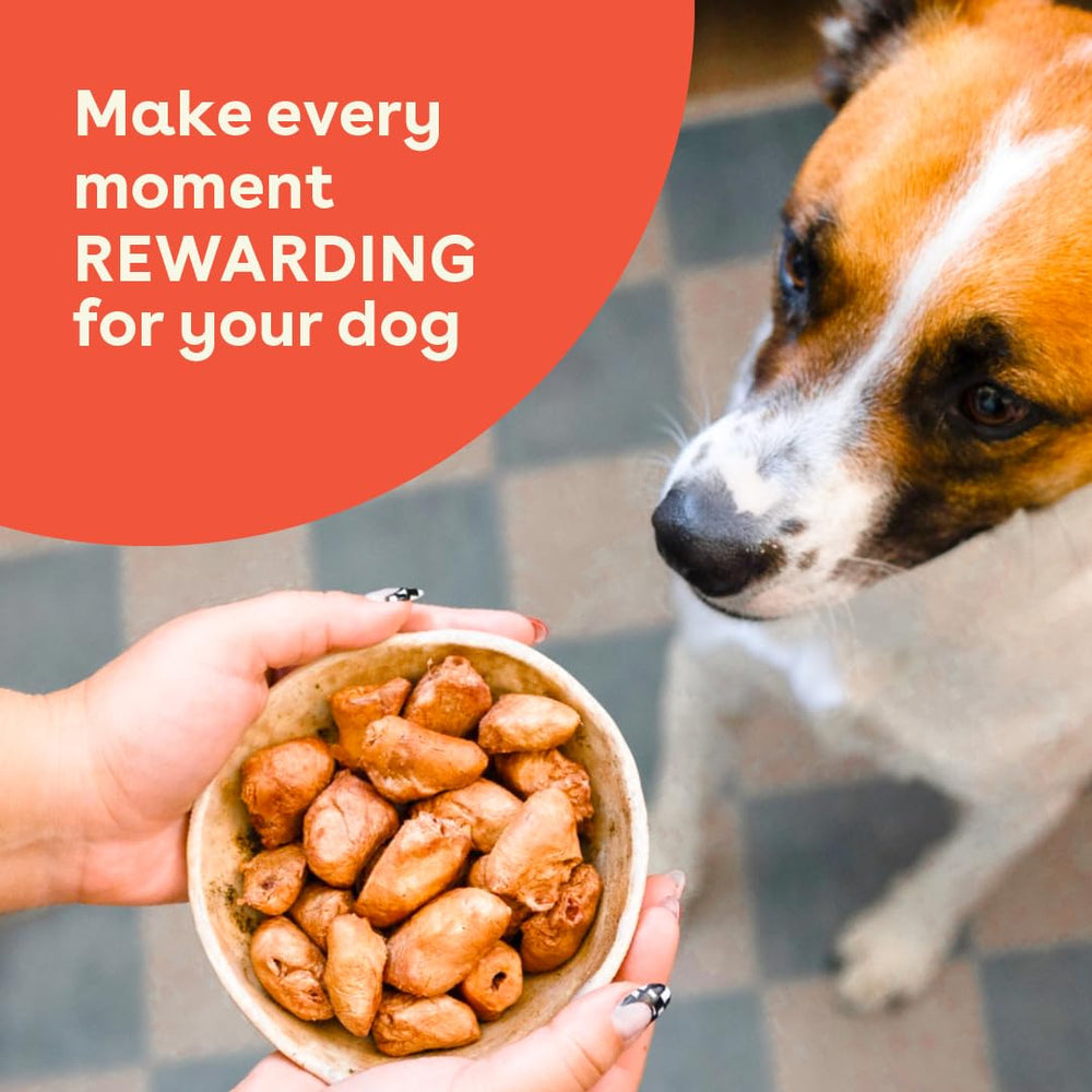 Pupford high-protein, low-fat dog treat suitable for training.