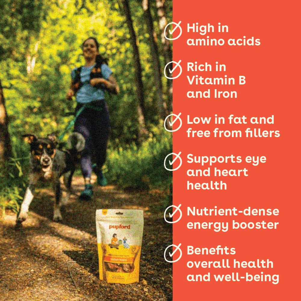 Pupford Made in USA label on packaging indicating quality.