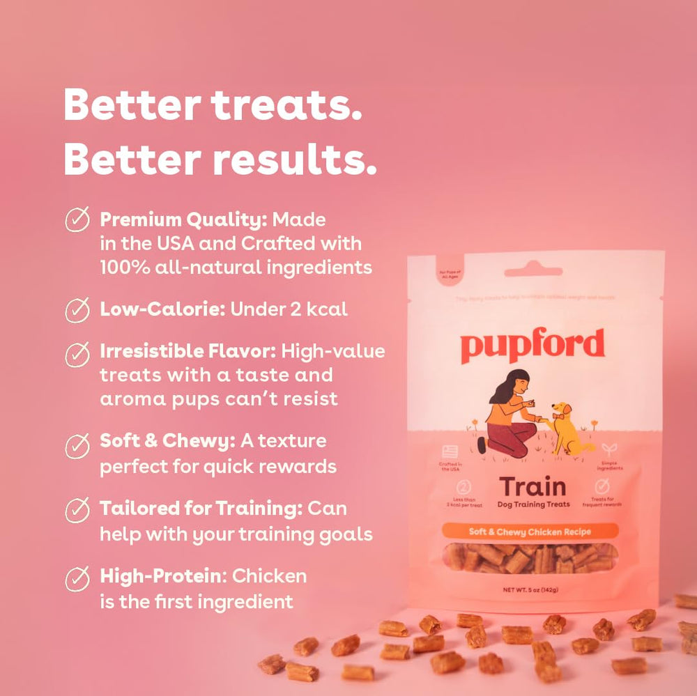 Pupford soft-chewy treats close-up texture ideal for quick rewards