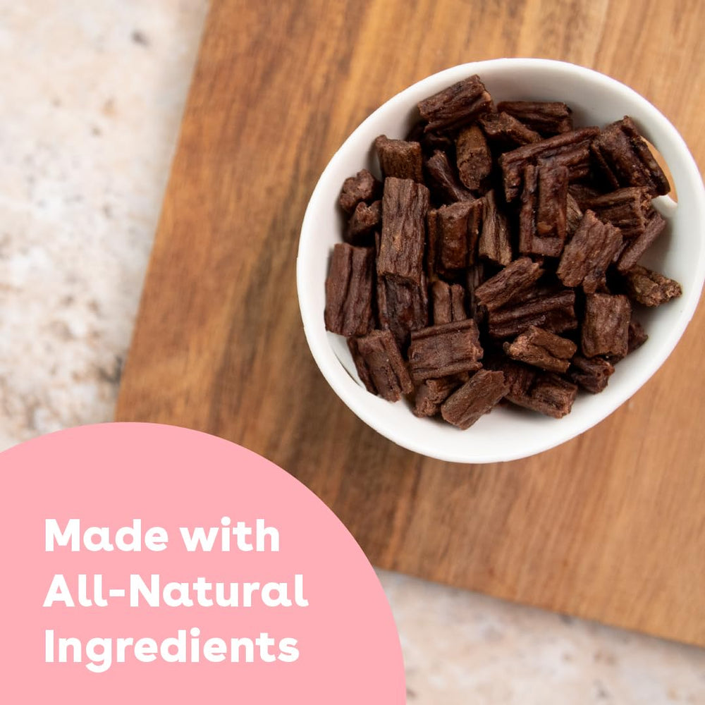 Pupford Soft & Chewy pork ingredients USA image emphasizing natural pork-forward formula.