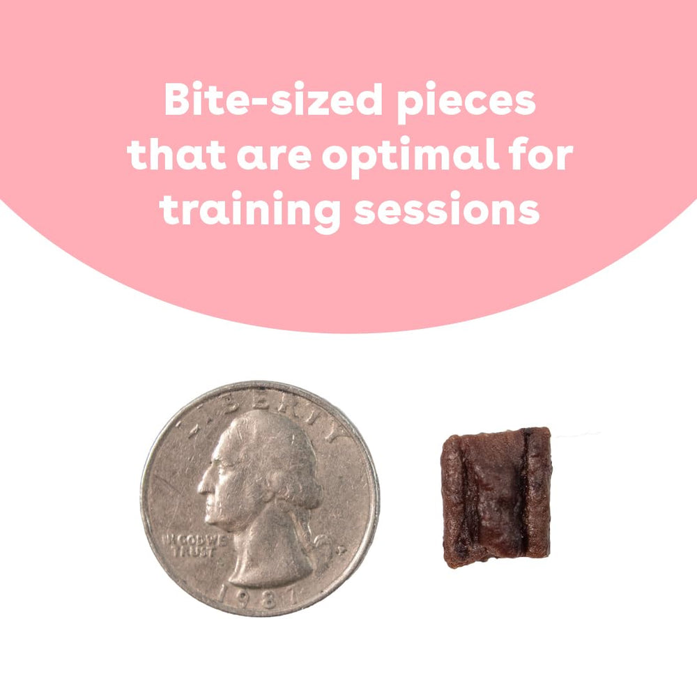 Pupford Soft & Chewy treats shown during a training session for quick rewards.