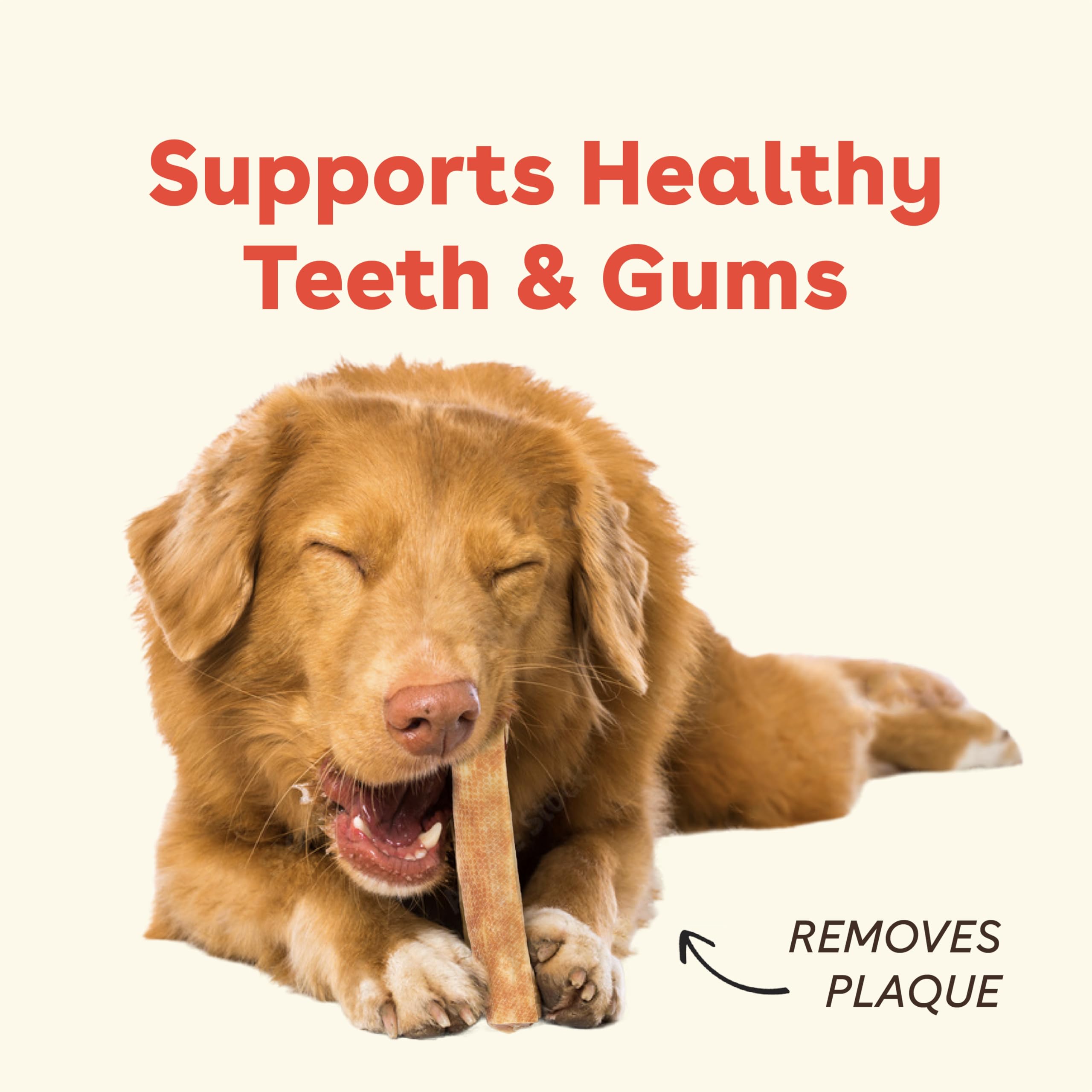 Pupford Yak Chews bite-action demonstrates satisfying chew for aggressive chewers