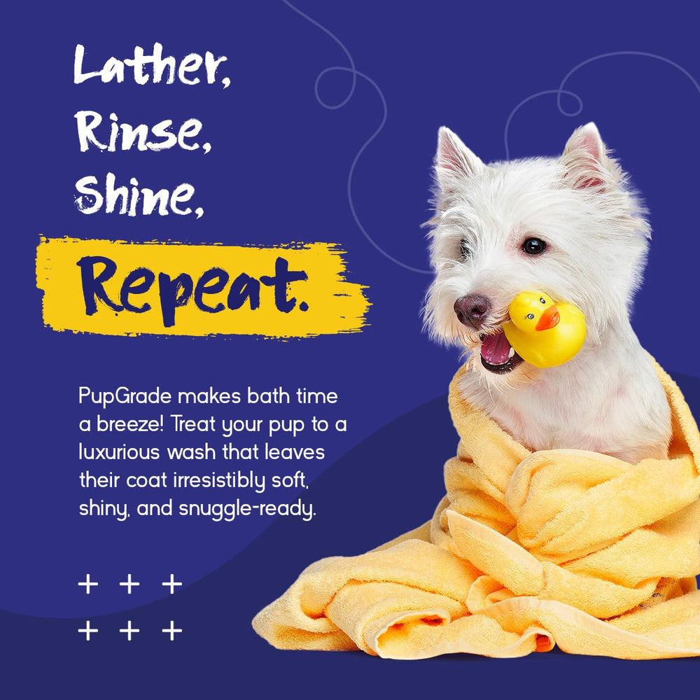 PupGrade Complete Care packaging and bottle design for easy grip