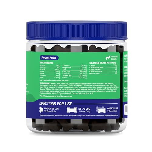 PupGrade Daily Multivitamin chews closeup reveals a tasty flavor dogs love