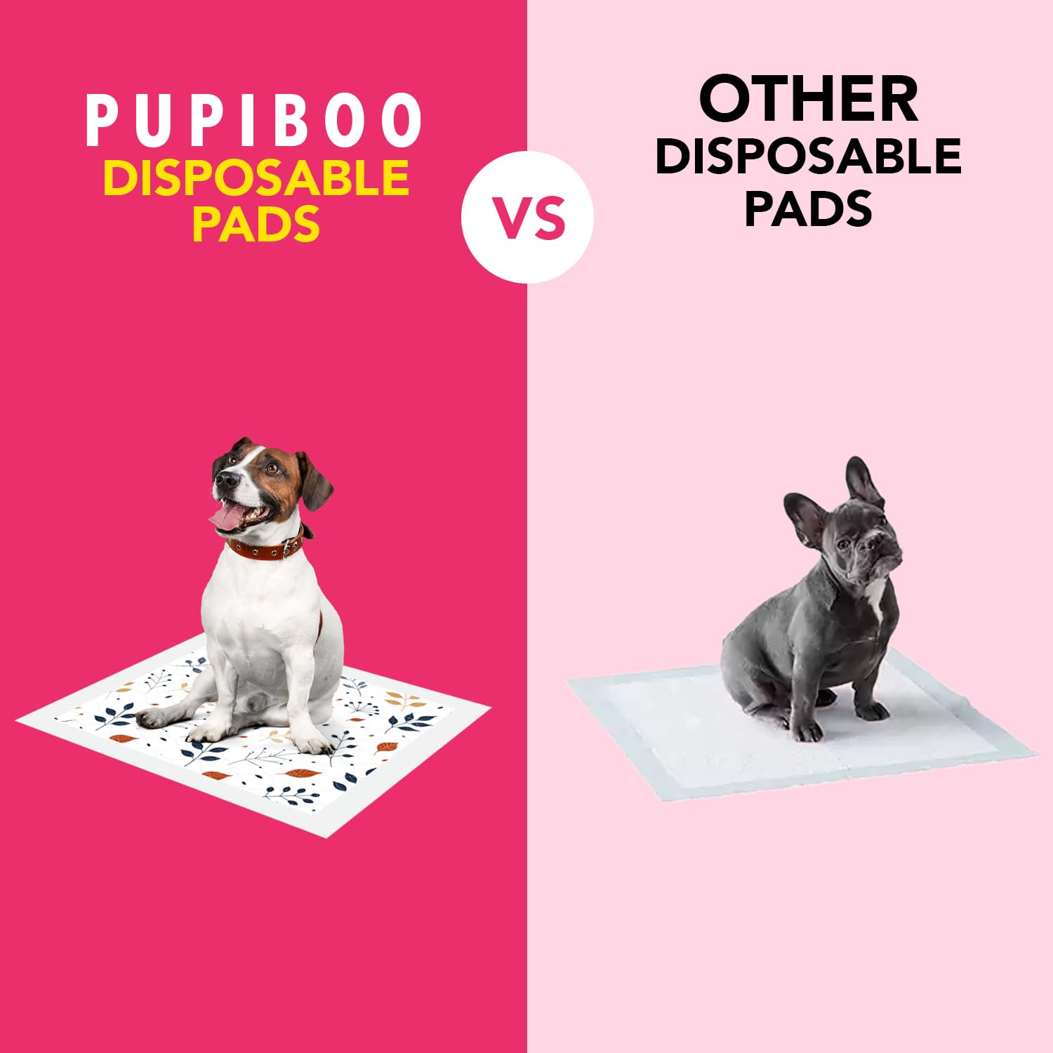 Pupiboo leak-proof backing guards floors during training sessions