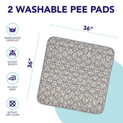 PUPIBOO multi-layer absorbent pad ideal for housebreaking