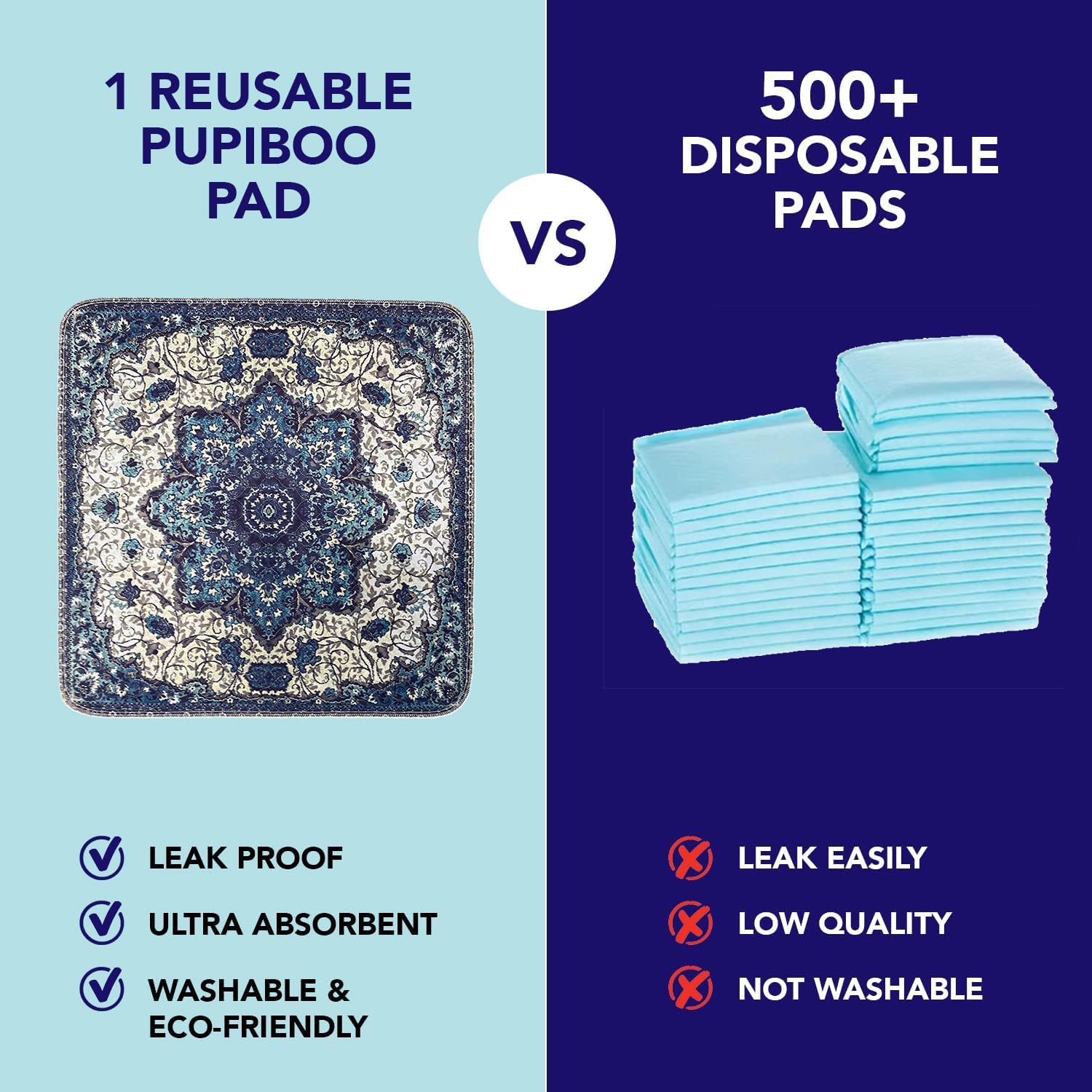 PUPIBOO durable design maintains shape after many washes