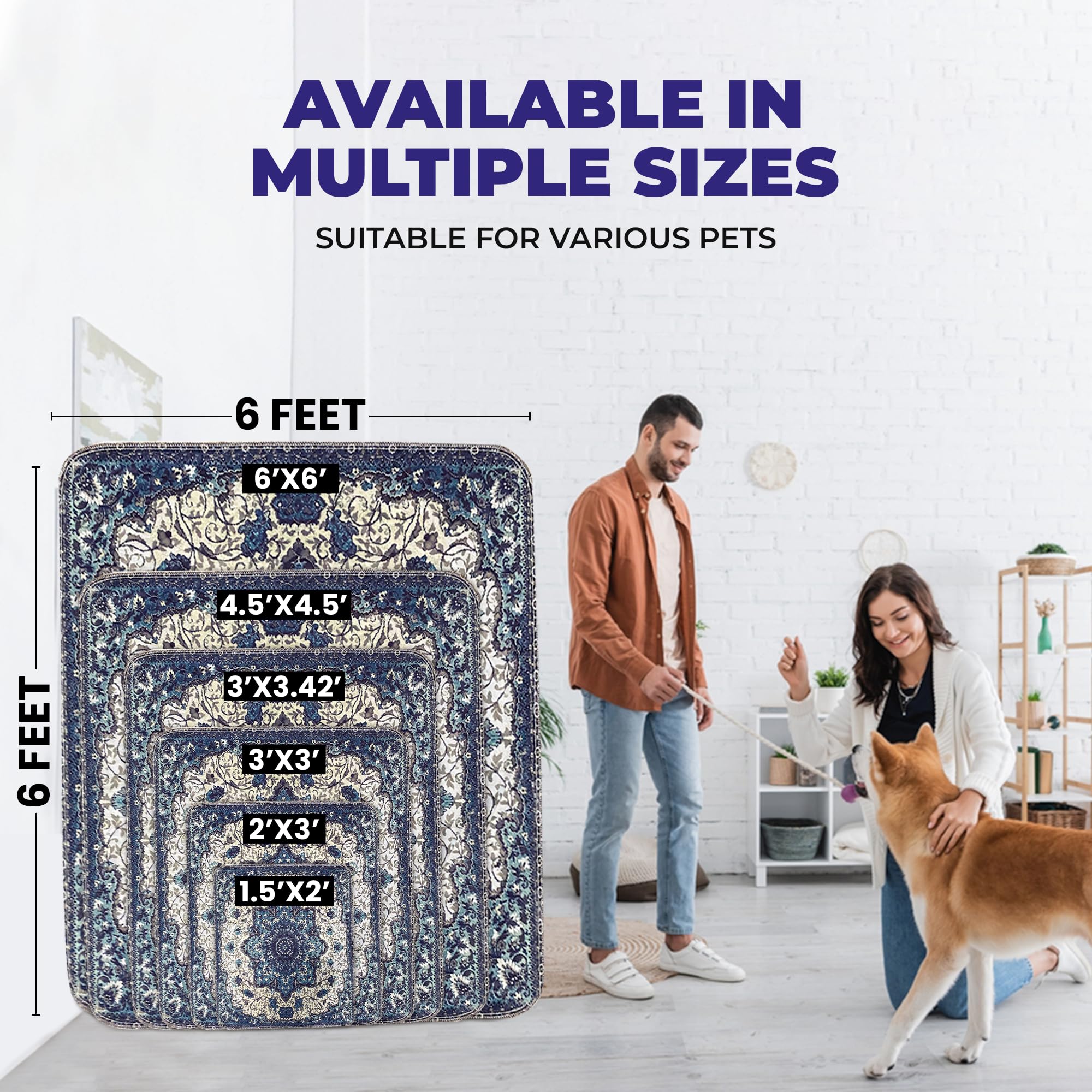 PUPIBOO multi-use pad protects floors, carpets, and furniture